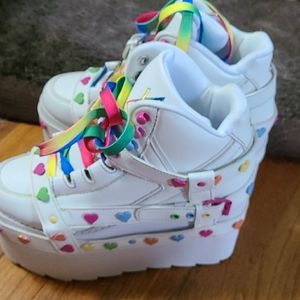 Authentic YRU platform shoes